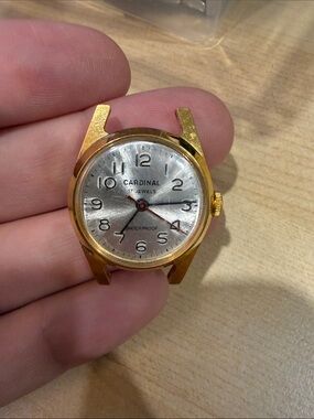 Cardinal 17 jewels Watchface